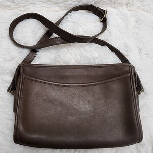 Coach Gray Leather Bag